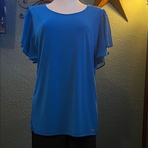 Calvin Klein Vibrant Blue Blouse